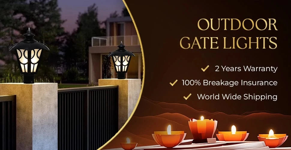 Buy Gate Lights & Gate Lamps At Best Price - Harold Electricals