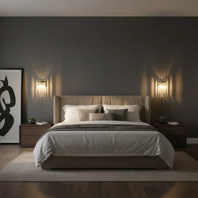 Velora Glass Wall Light