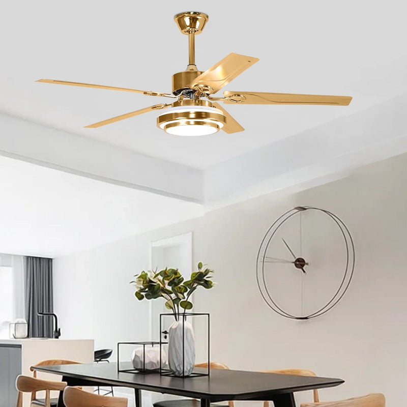 Golden Breeze Luxe Ceiling Fan