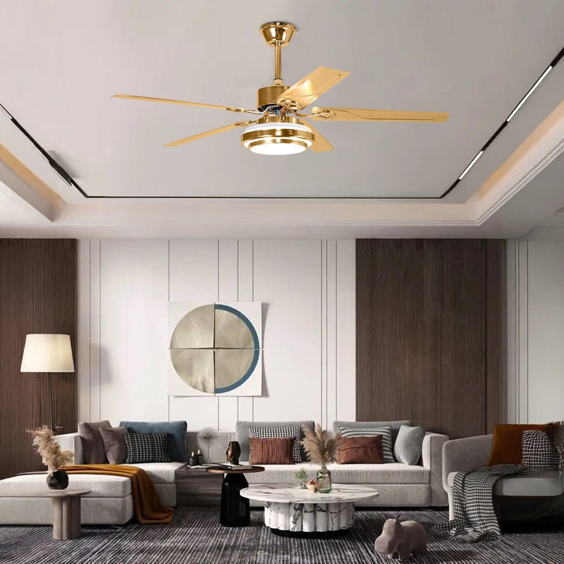 Golden Breeze Luxe Ceiling Fan