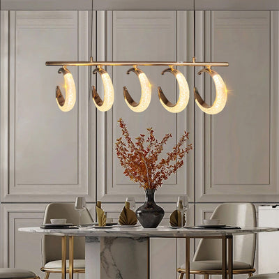 Half Moon Dining Chandelier