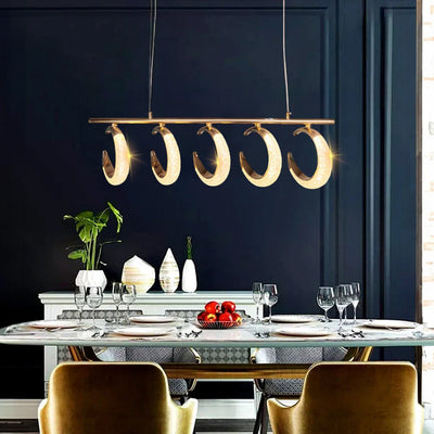 Half Moon Dining Chandelier