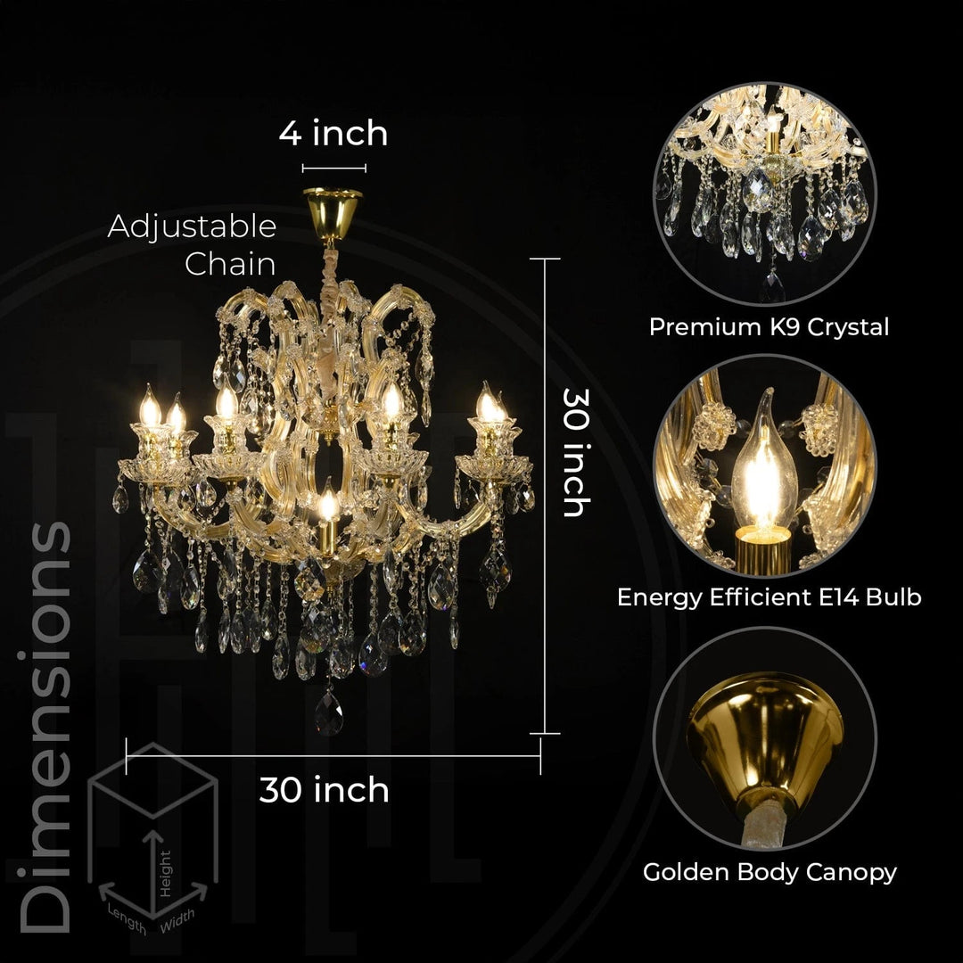 Jodha Palace Grande Chandelier – Harold Electricals
