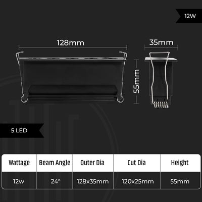 Elite Magna Recessed Linear Blade