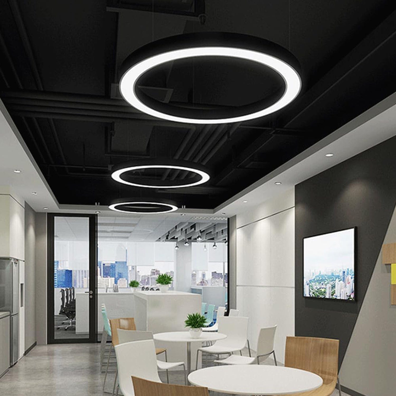 LED Circular Ring Hanging Profile Light – Harold Electricals