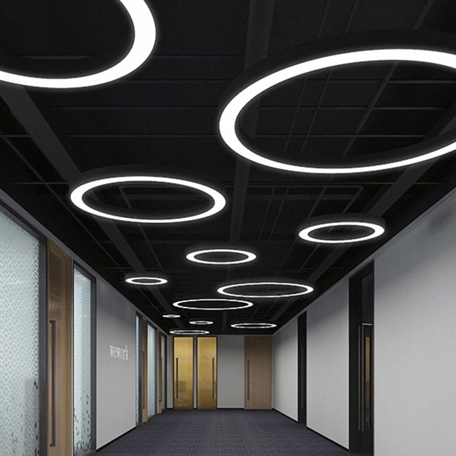 LED Circular Ring Hanging Profile Light – Harold Electricals