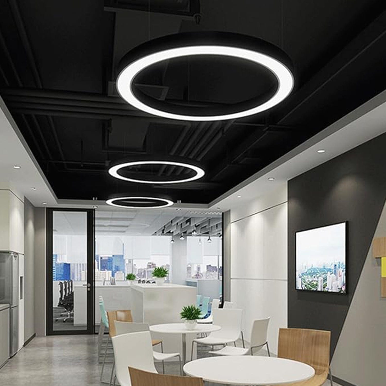 LED Circular Ring Hanging Profile Light – Harold Electricals