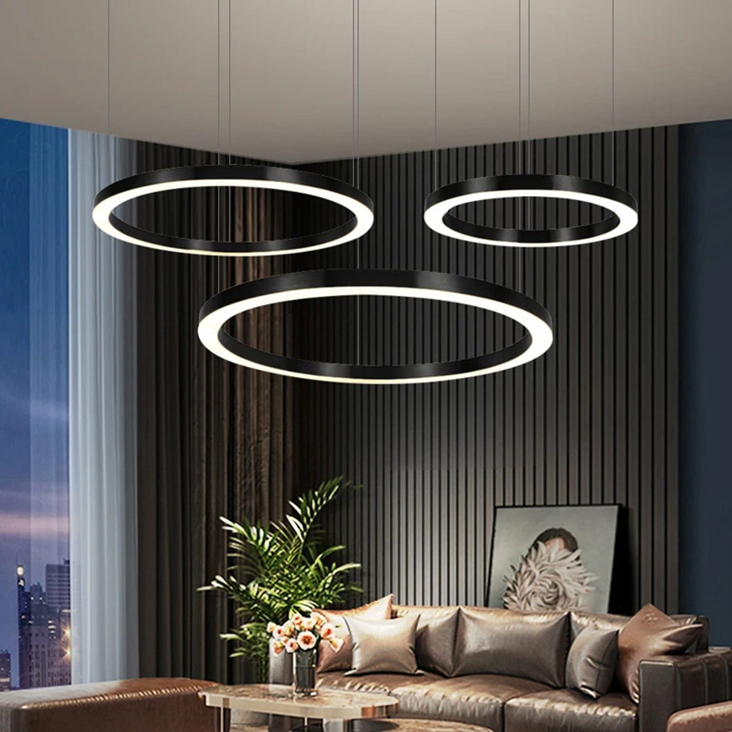 LED Circular Ring Hanging Profile Light – Harold Electricals