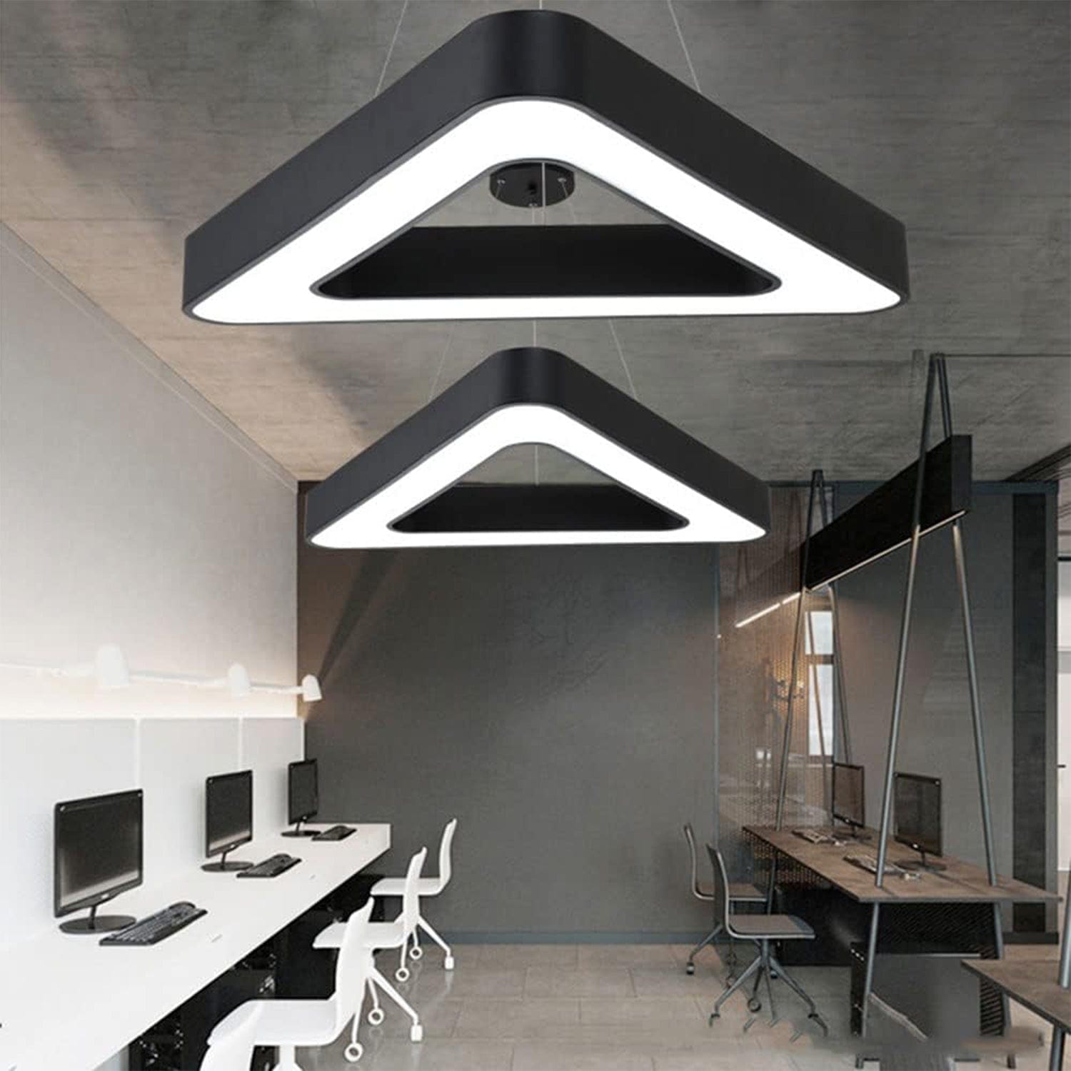LED Triangular Hanging Profile Light – Harold Electricals