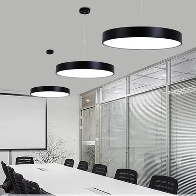 LED Solid Circular Hanging Profile Light
