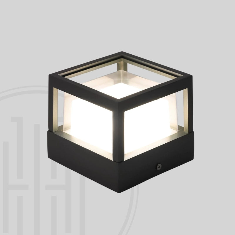 Modern Square Porch Led Outdoor Wall Facade Light