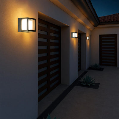 Modern Square Porch Led Outdoor Wall Facade Light