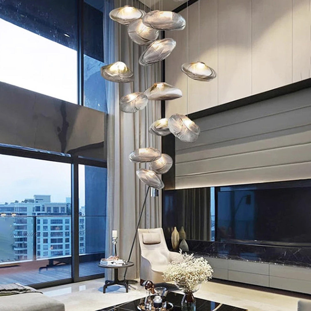 chandelierデスク Golden Radiance Burst Chandelier – Harold Electricals