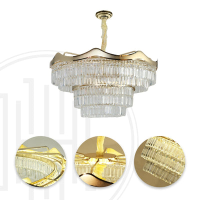 Luxe Prism Chandelier