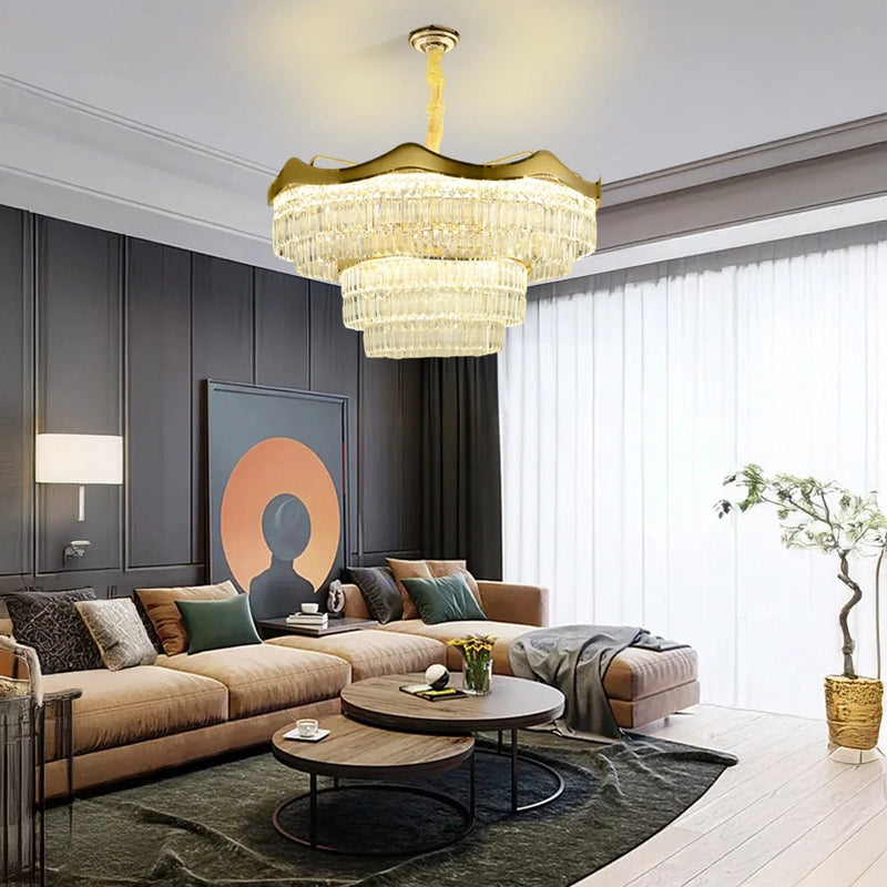 Luxe Prism Chandelier