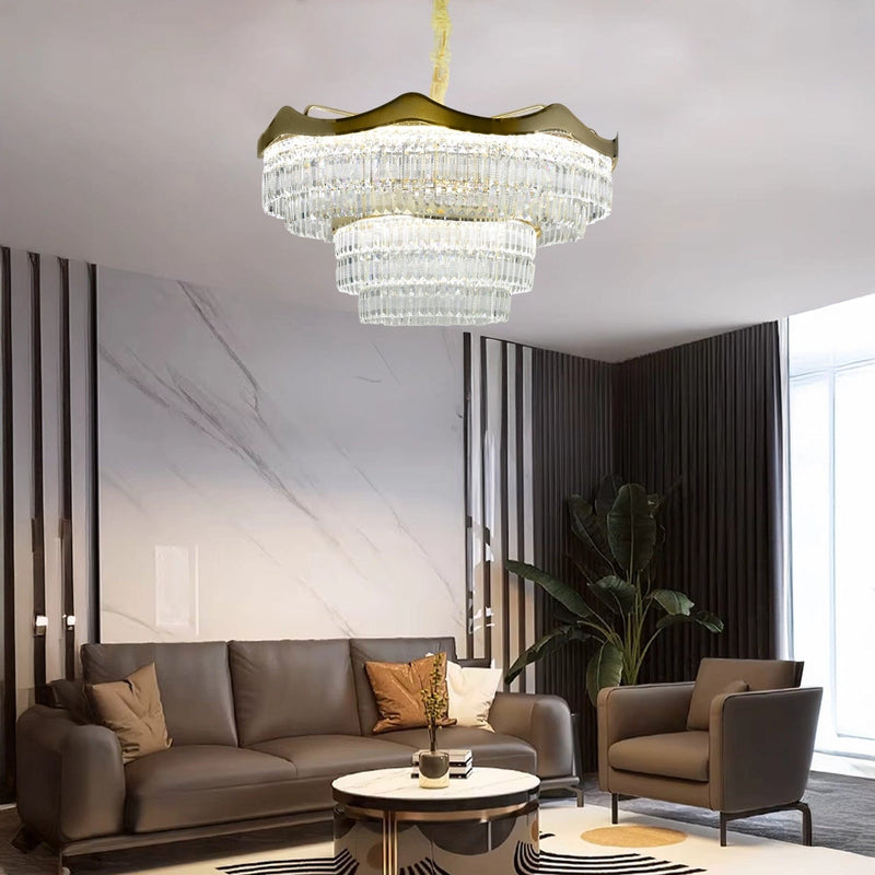 Luxe Prism Chandelier