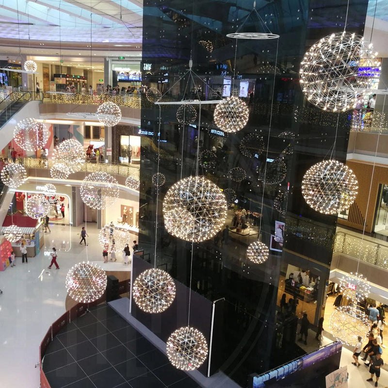 Cosmic Globe Chandelier