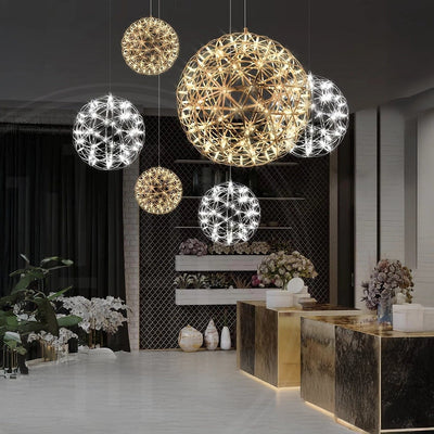 Cosmic Globe Chandelier