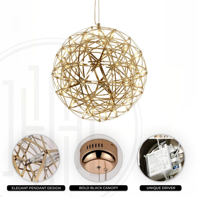 Cosmic Globe Chandelier
