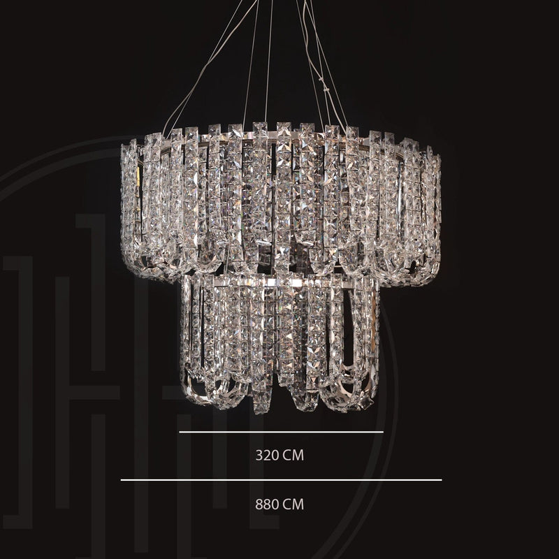 Starlight Band Chandelier