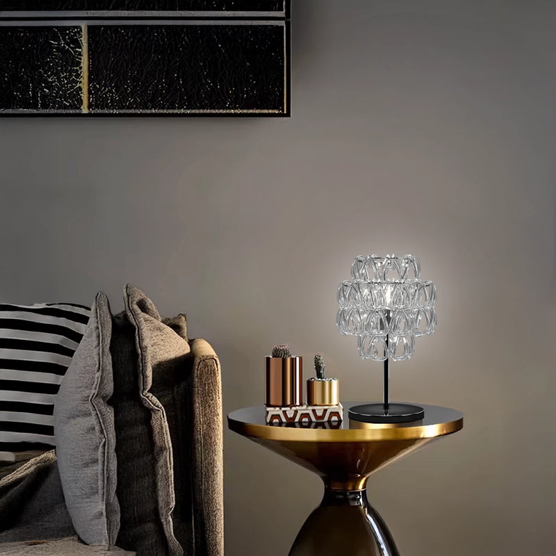 Diamond Frost Table Lamp