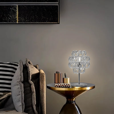 Diamond Frost Table Lamp