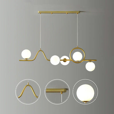 Orbital Elegance Chandelier