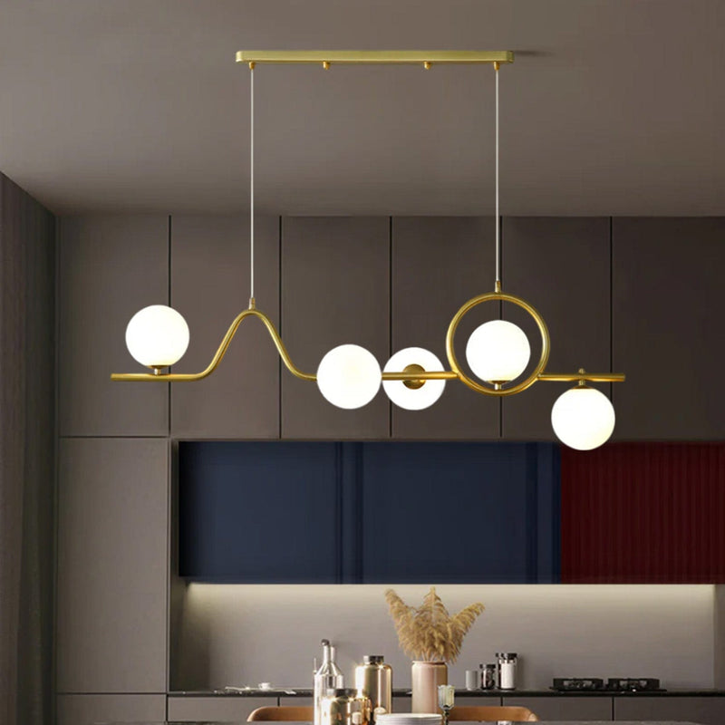 Orbital Elegance Chandelier