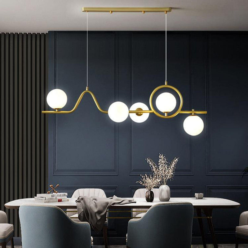 Orbital Elegance Chandelier