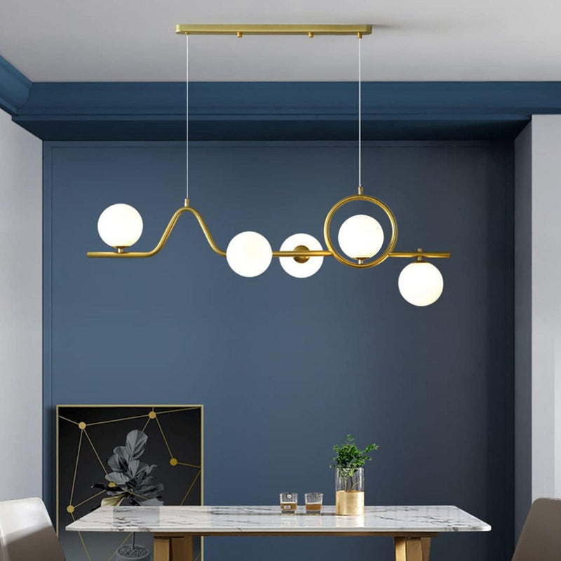 Orbital Elegance Chandelier