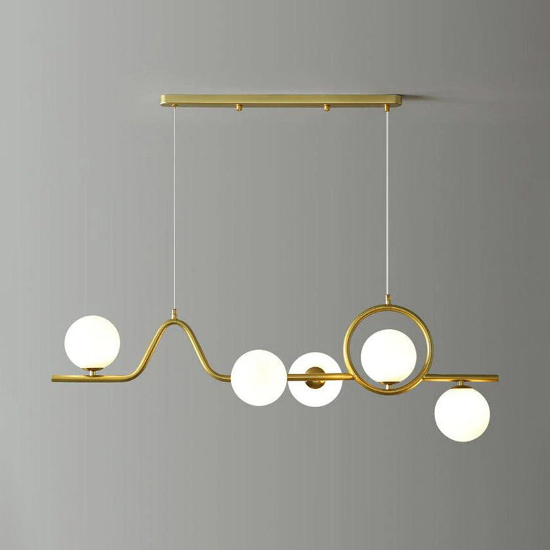 Orbital Elegance Chandelier