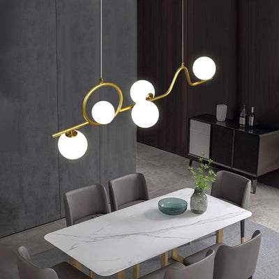 Orbital Elegance Chandelier