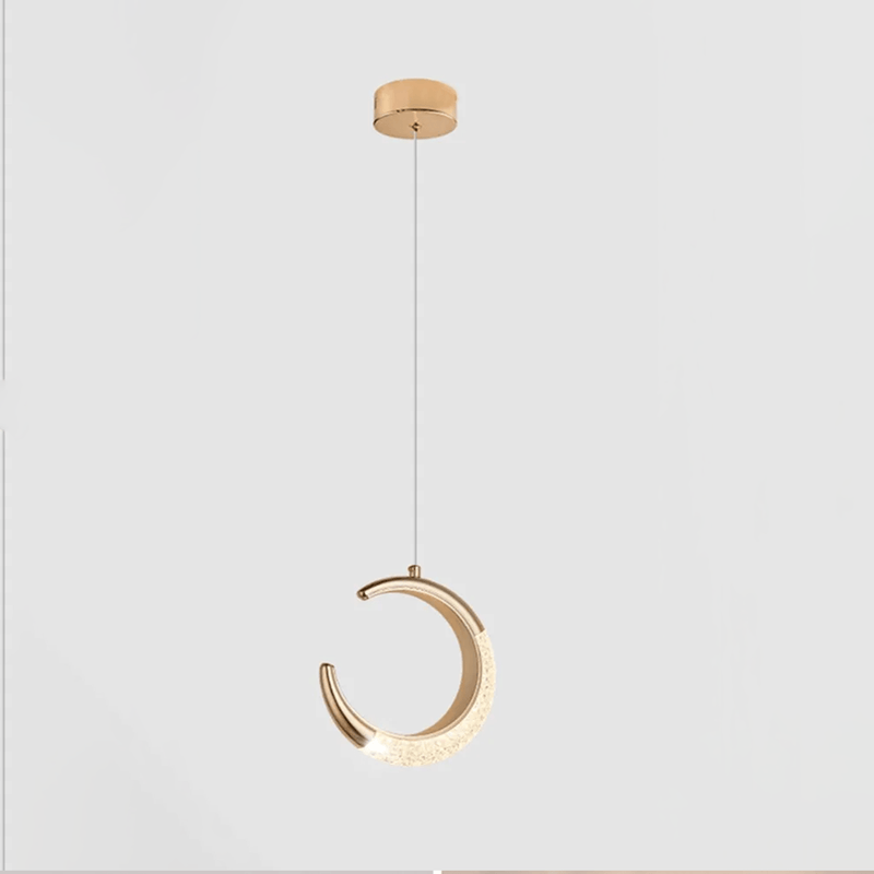 Crescent Moon Pendant Light