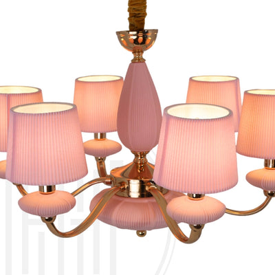 Rosy Glow Chandelier