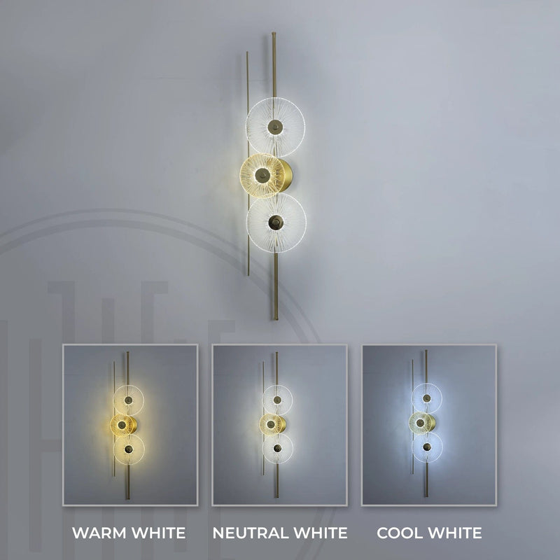 Radiant Trio Wall Light