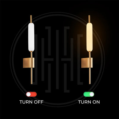 Linea Glow Tube Wall Light