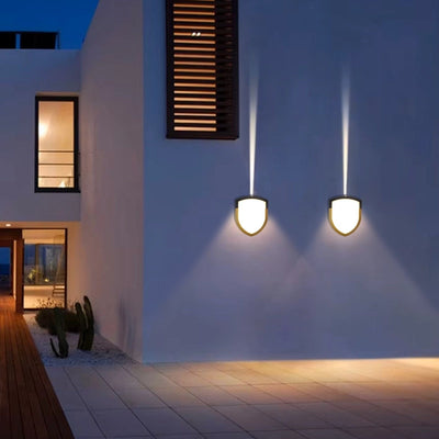 Pentagon Outdoor Wall Facade Light