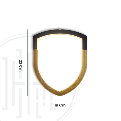 Pentagon Outdoor Wall Facade Light