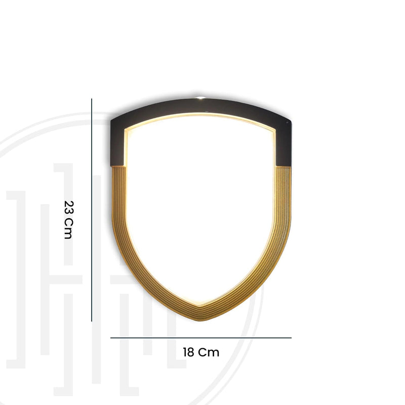 Pentagon Outdoor Wall Facade Light