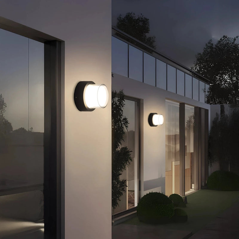 Prima Round Facade Led Wall Light