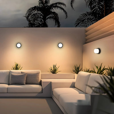Prima Round Facade Led Wall Light