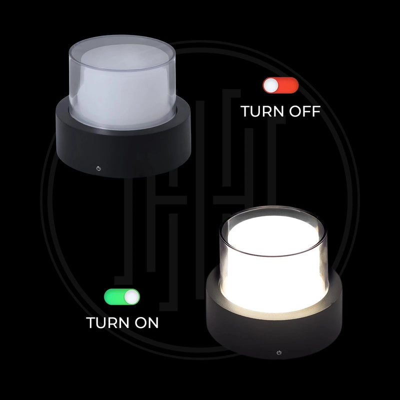 Prima Round Facade Led Wall Light