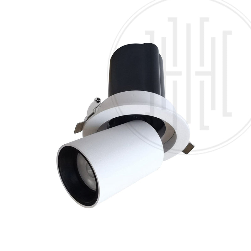 Adjustable Full Recessed COB Spotlight