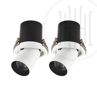 Adjustable Full Recessed COB Spotlight