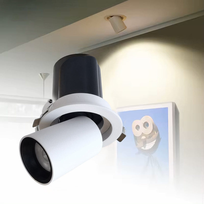 Adjustable Full Recessed COB Spotlight