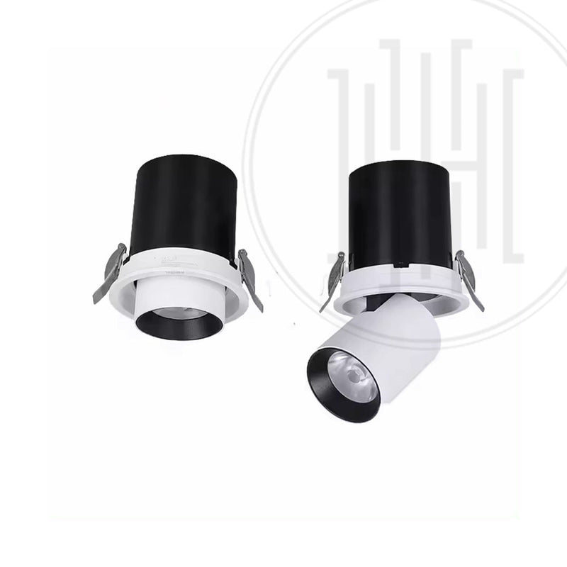 Adjustable Full Recessed COB Spotlight