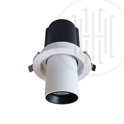 Adjustable Full Recessed COB Spotlight