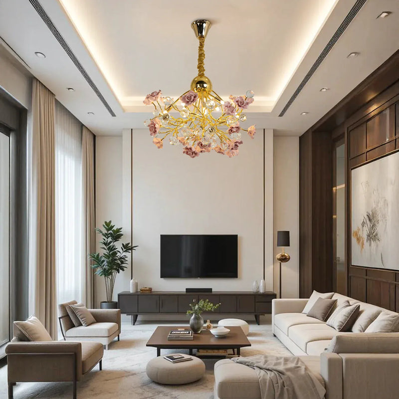 Rosea Rosa Chandelier