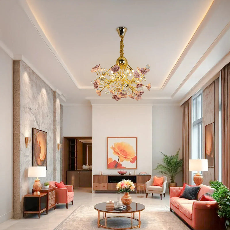 Rosea Rosa Chandelier