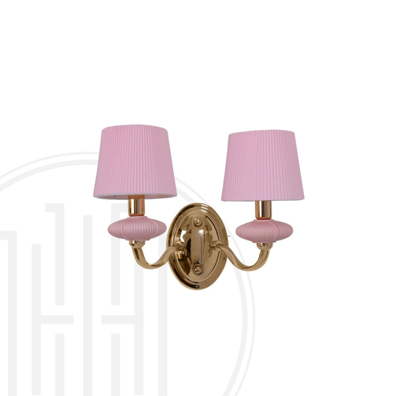 Rosy Glow Wall Light